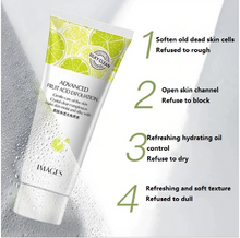 Load image into Gallery viewer, Fruit acid Deep Cleansing Exfoliating Peeling Gel Moisturizes Face Exfoliating Soft Organic Facial Cream Scrub Cleaner
